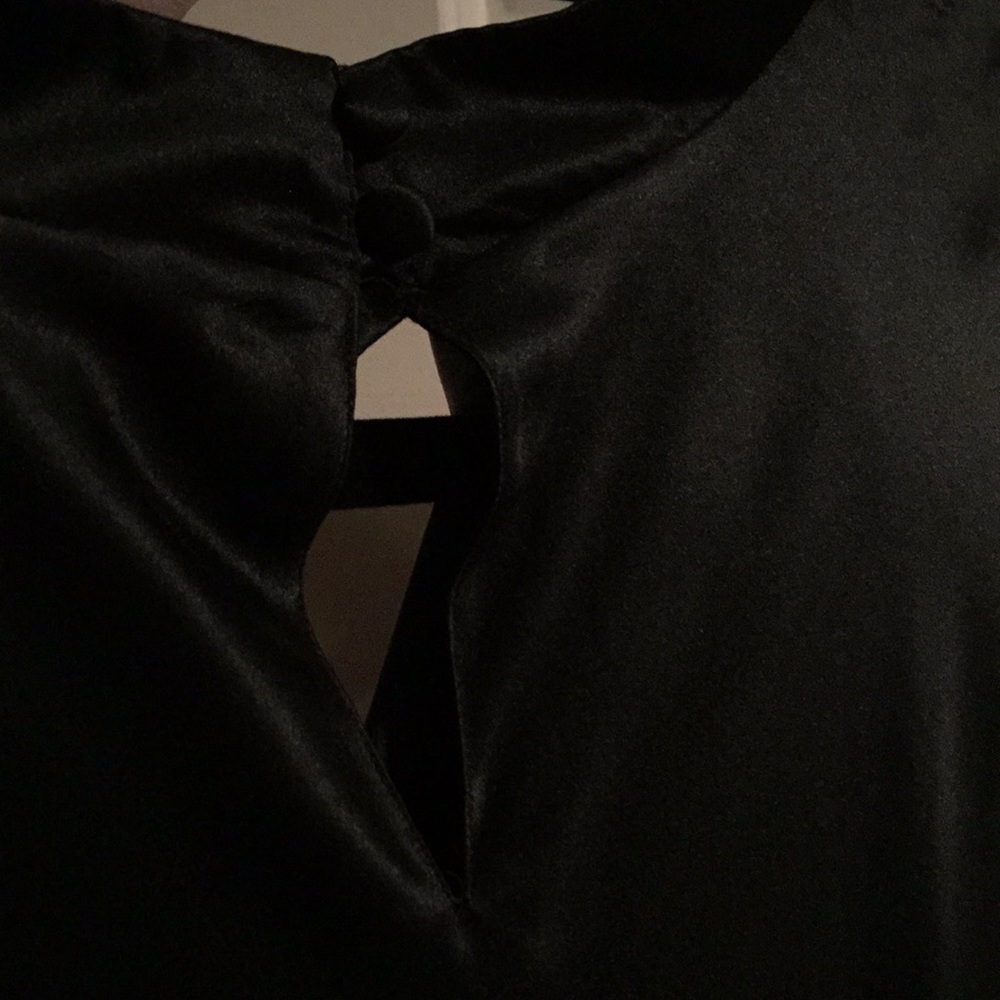 Talbots Black Sleeveless Blouse - Picture 4 of 4